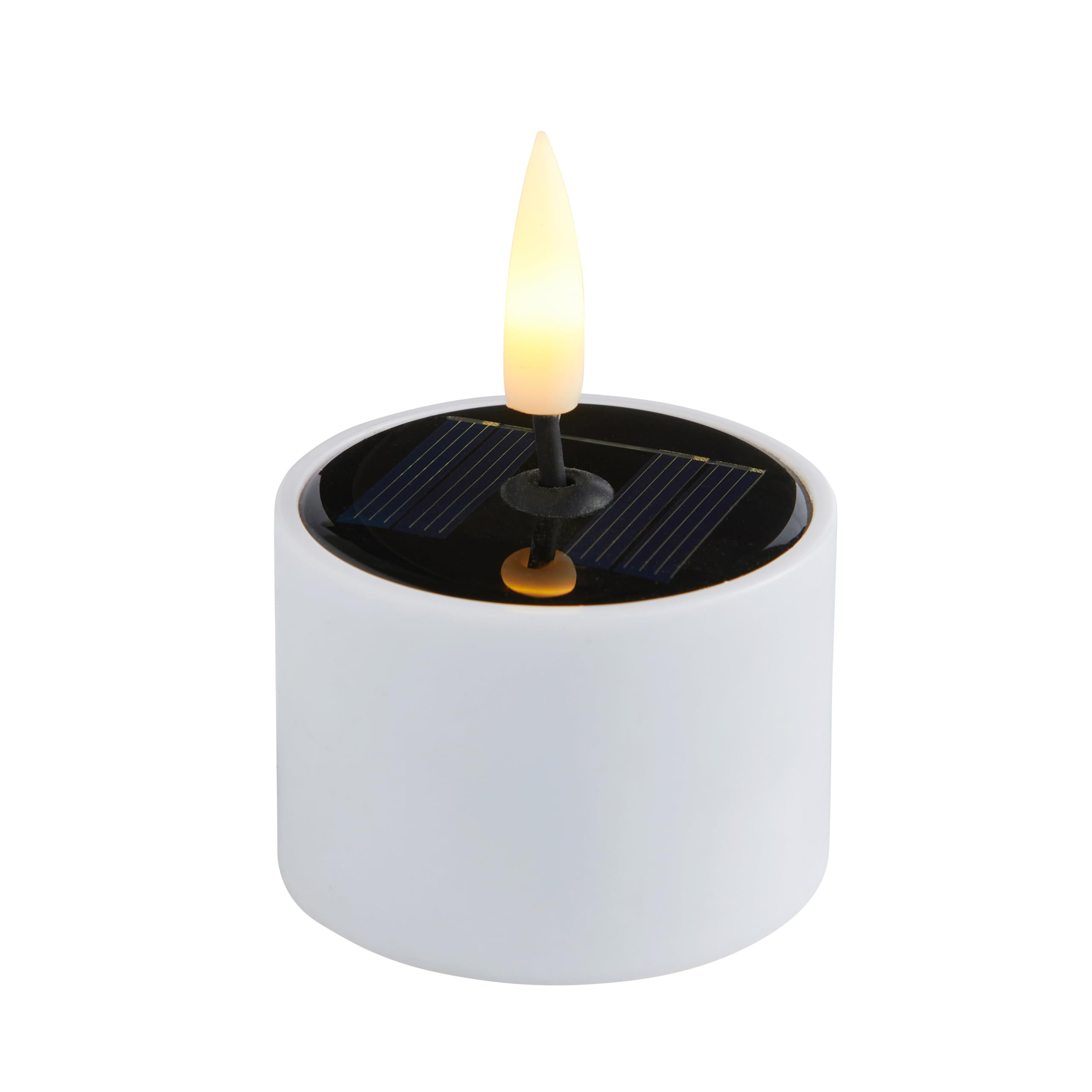 Candele Solari LED Per Esterni Con Luce Tremolante | 6 Pezzi Impermeabili Senza Fiamma | Luce Da Giardino E Terrazzo - 2
