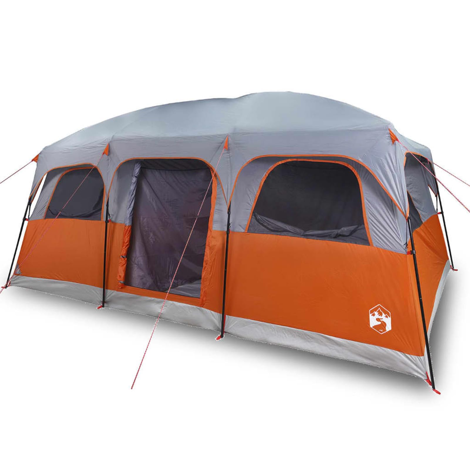 Tienda de campaña Familiar para 9 Personas Impermeable Gris, Camping Tienda - 94541
