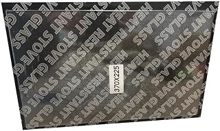 Chimsoc Replacement Stove Glass - Firefox 8 / Tiger (370mm x 225mm Rectangular)