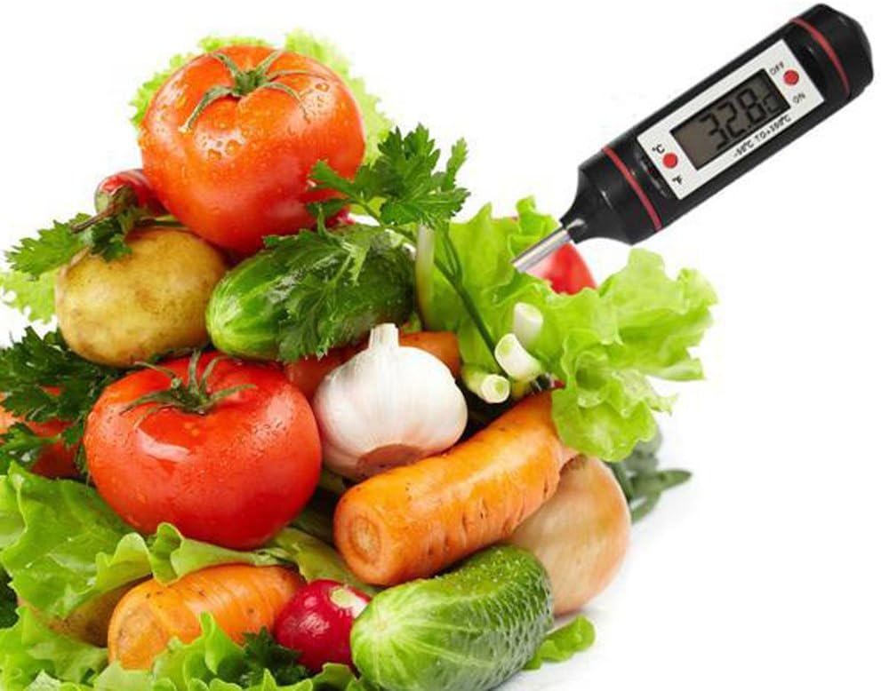 review Food Meat Thermometer,Awakingdemi Digital Meat Food Cooking Probe Kitchen BBQ Thermometer