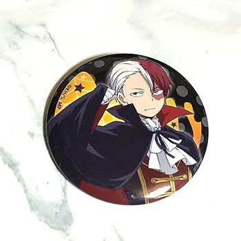 轟焦凍 缶バッジ 座れイス 箔押し 101点 轟焦凍 缶バッジ 座れイス