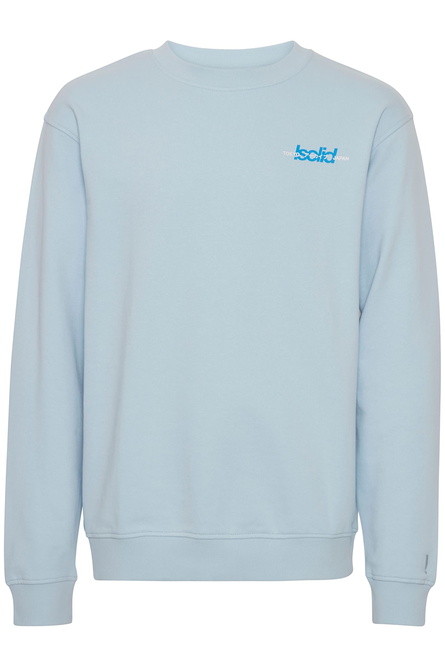 !Solid SDEmanuel Herren Sweatshirt Pullover Pulli Rundhalsausschnitt O-Neck mit Print Oversize