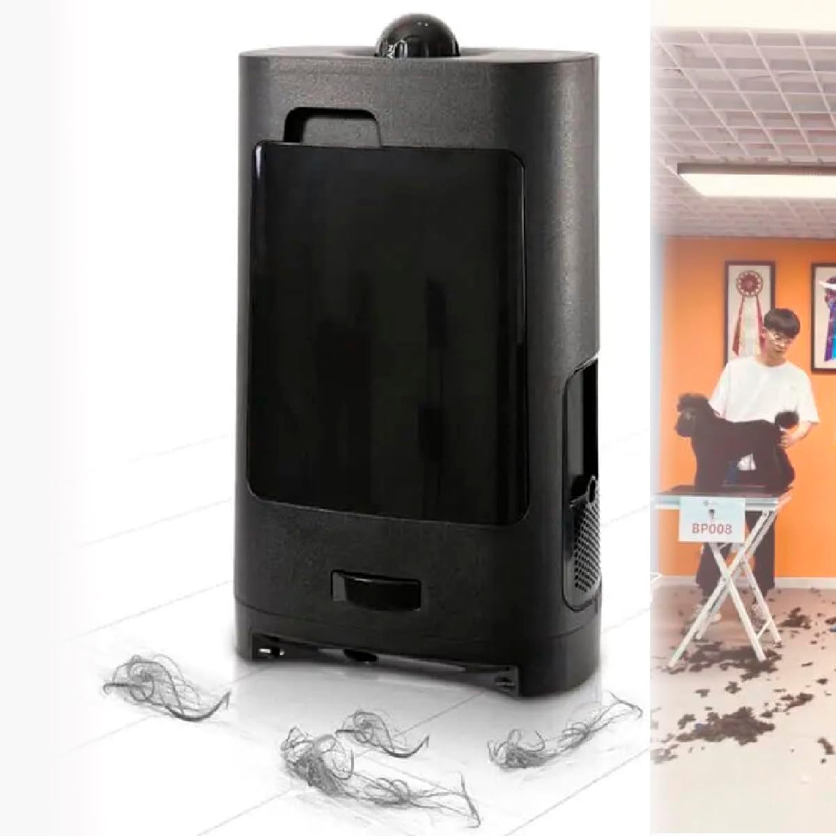 Hairdressing Salon Vacuum Cleaner, Touchless Stationary Vacuum Cleaner, with Element Filtration, for Kitchen Shops and Hotels