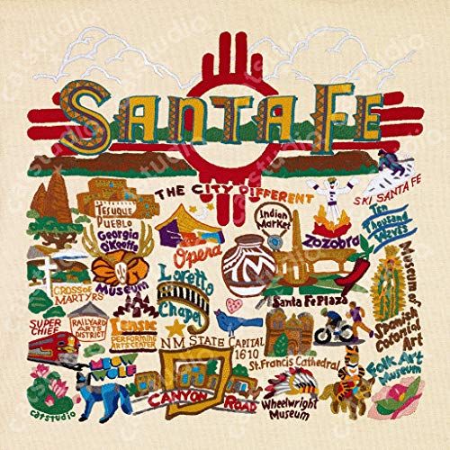 Catstudio Santa Fe Fine Art Print - 8x8 | Geography Inspired Gallery Wall Art
