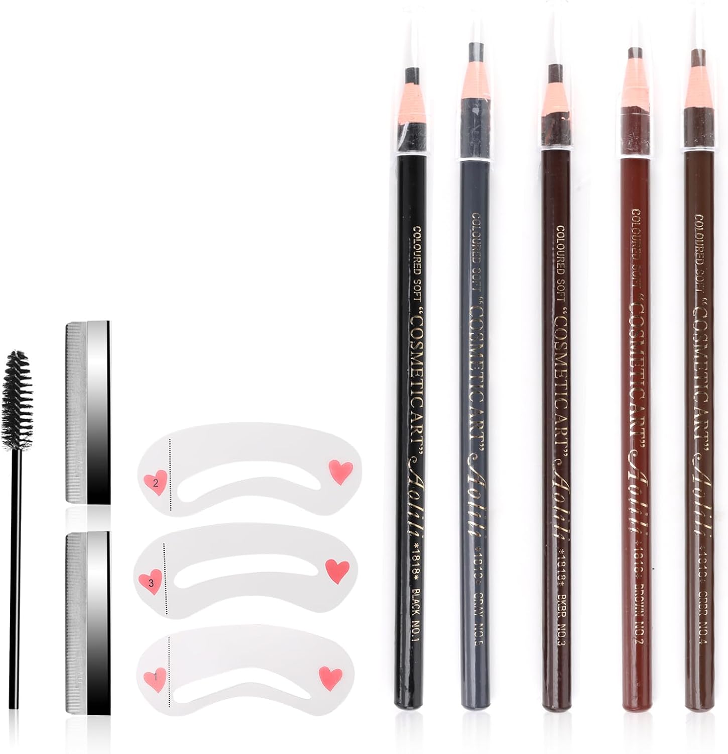 Set di Matite per Sopracciglia,Matita Sopracciglia,Professional Eyebrow
