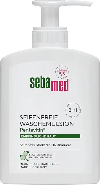 Sebamed Seifenfreie Waschemulsion 200 ml - Seife für empfindliche Haut