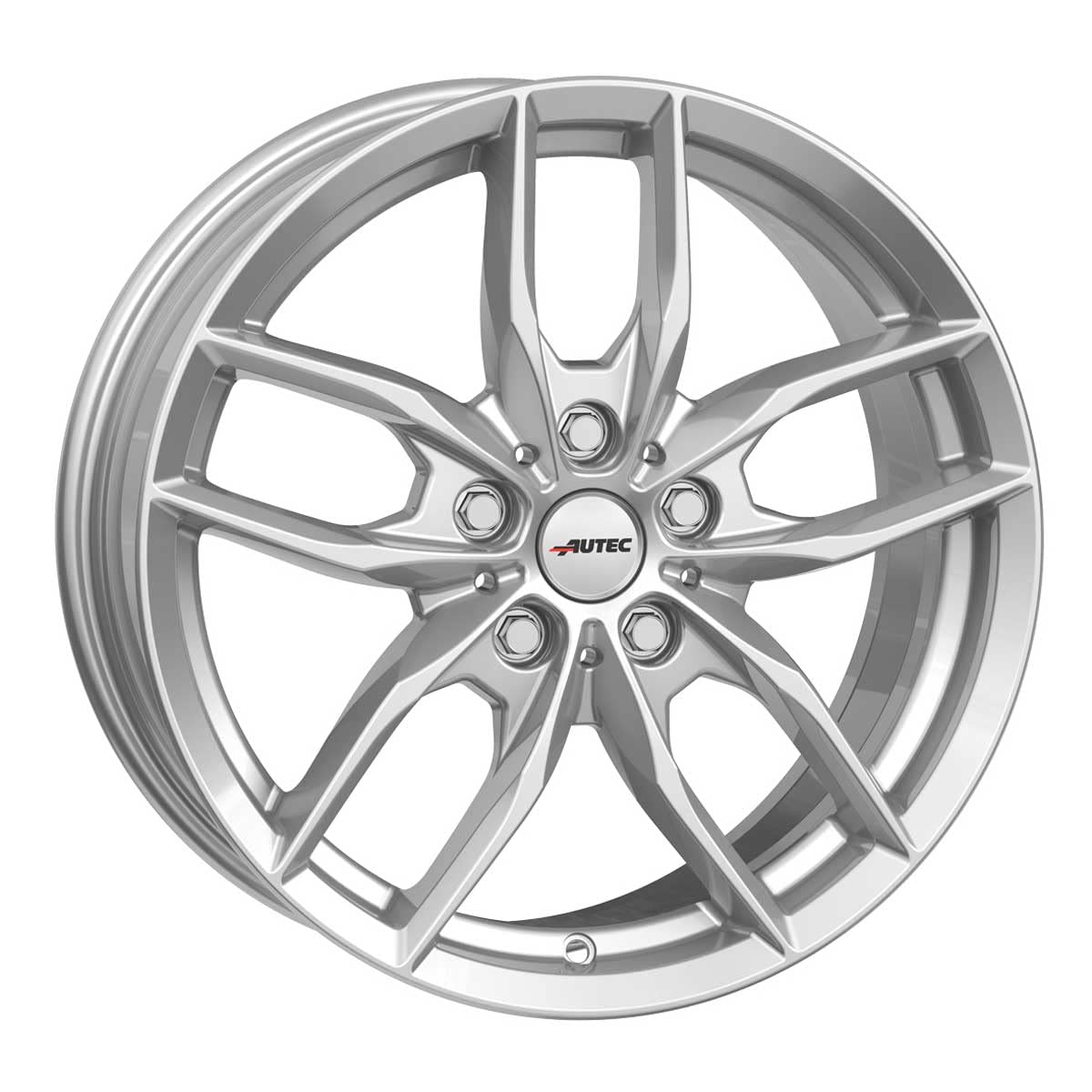 Autec rim BAVARIS 7.0x16 ET52 5x112 Brillantsilber compatible with BMW 1 2er