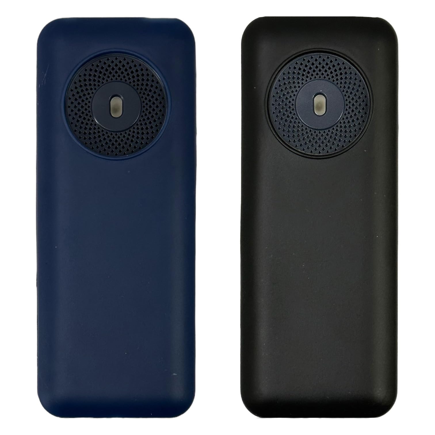 zaoma back cover case compatible for nokia 130 music 2023 ds model no.: ta-1576 - (pack of 2) (n130m_blkblue)