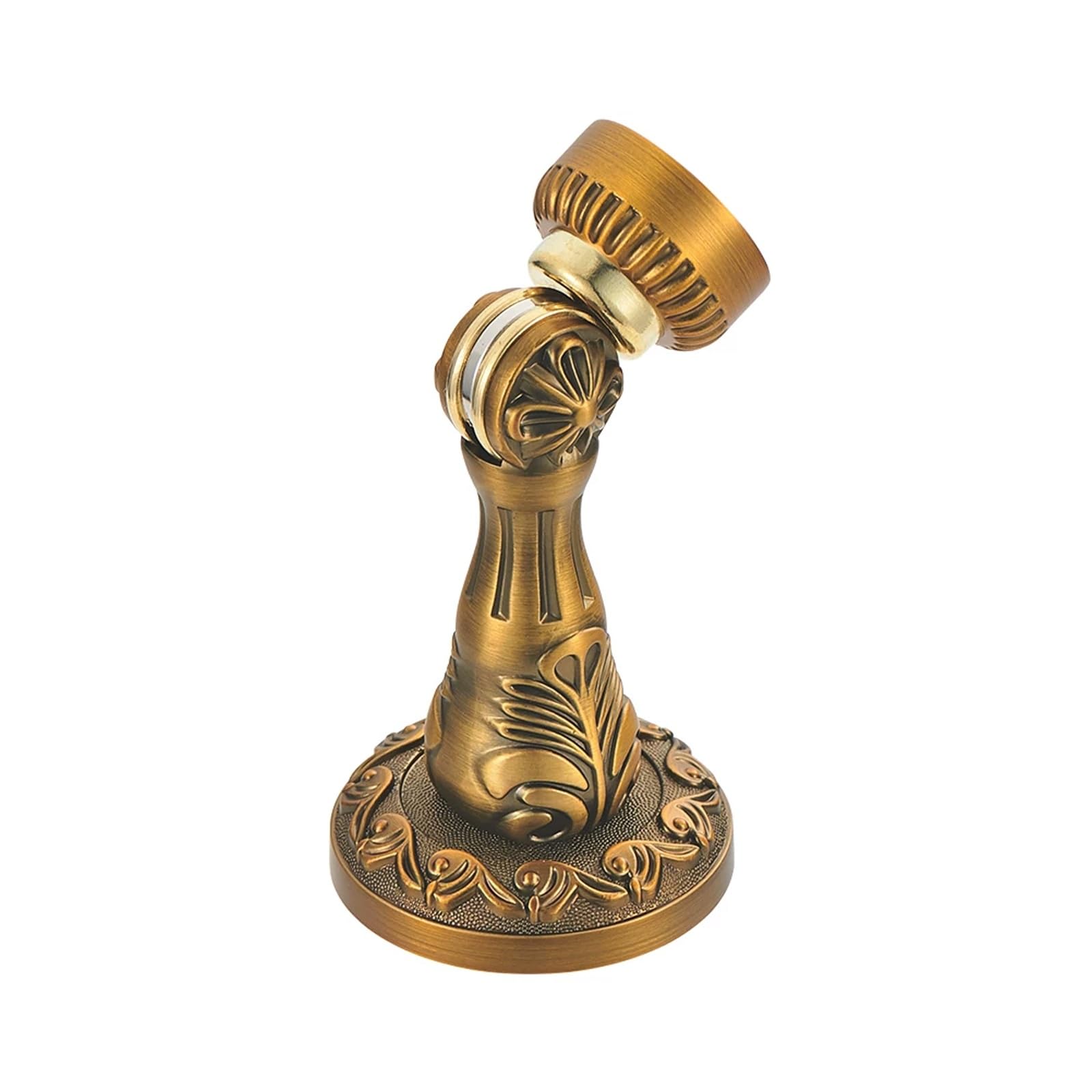 Magnetic Door Stoppers, Copper Door Stops for Wall and Floor Mounting, Door Holder Keep Door Open(A)