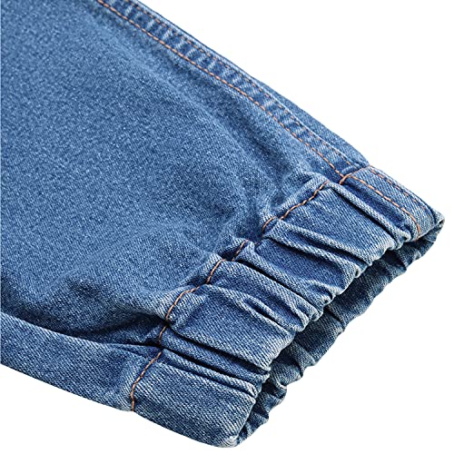 Image of Urbano Fashion Men's Printed Jogger Jeans Slim Fit Stretch