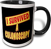 Vista 11 de 3dRose 117589_3 taza, 11 oz, negro/blanco