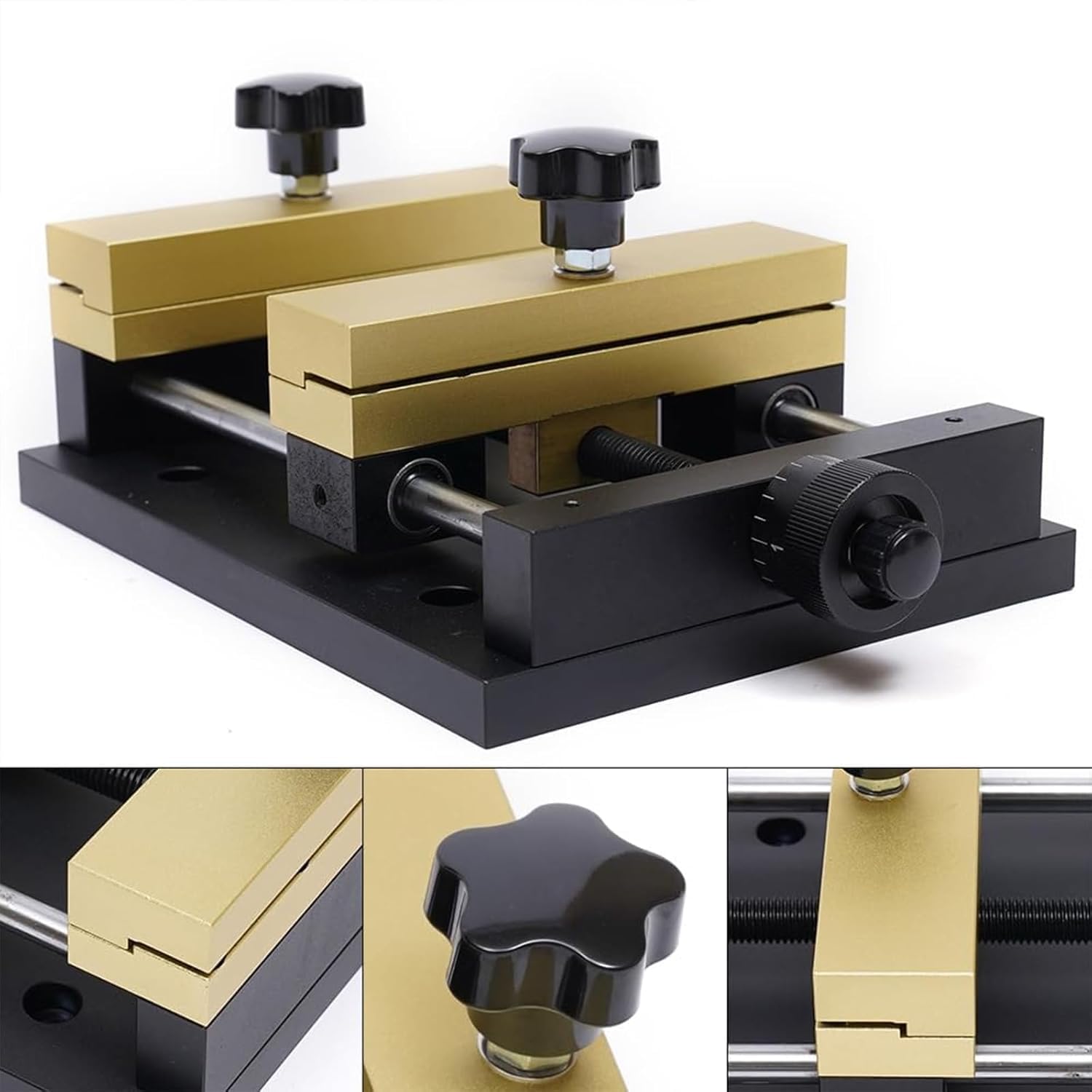 Uchwyt do cięcia blachy metalowej, regulowane urządzenie do znakowania, maksymalny zakres mocowania 120 x 120 mm, trwałe narzędzie aluminiowe do cięcia złota, cyny, platyny, plastiku