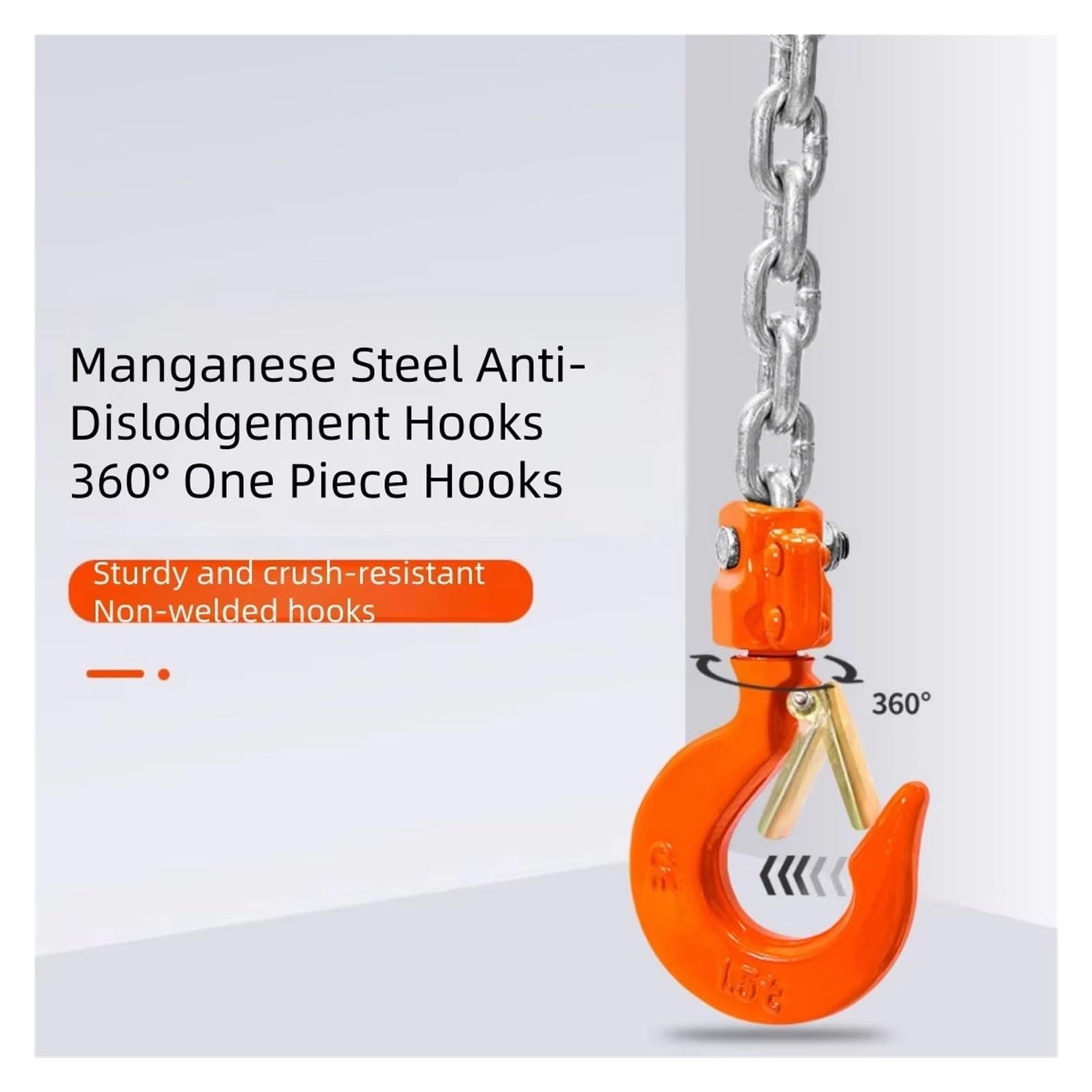 0,75 Tonnen/1,5 Tonnen/2 Tonnen manueller Ratschenhebelzug, Handkettenzug, Flaschenzug, Drahtseilspanner, Hebe- und Befestigungswerkzeug(1.5 tons 3 Meters)