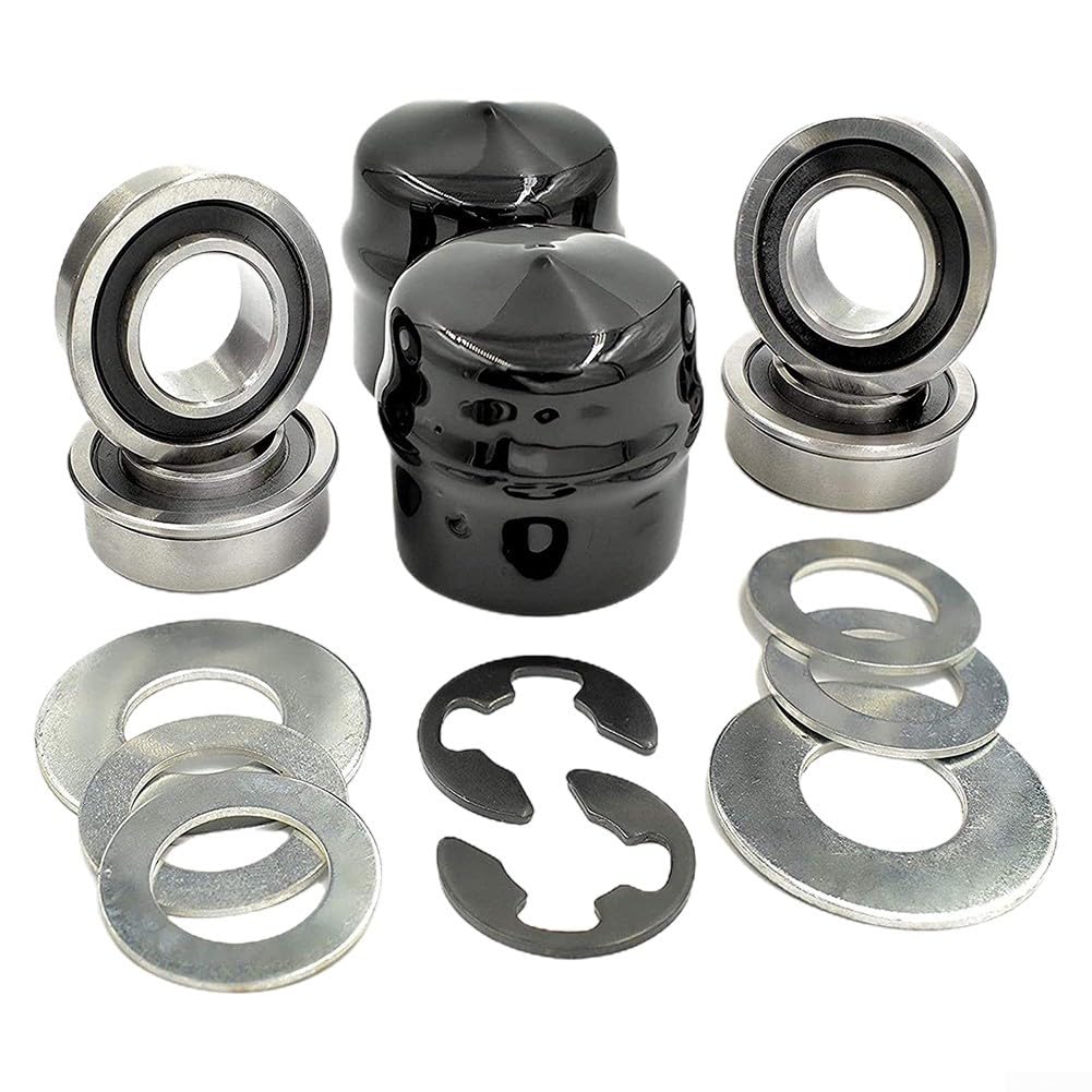 Vorderradbuchse zu Lager-Umrüstsatz für Handwerker für Poulan - Metall+Gummi, kompatibel mit verschiedenen Modellen, Innendurchmesser: 19 mm