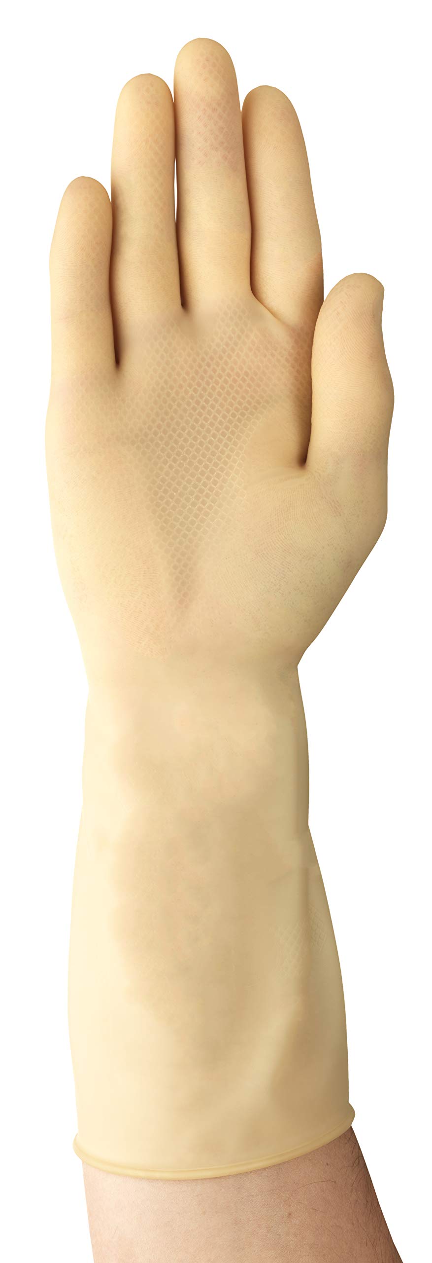 Guanti Di Protezione Chimica Ansell AlphaTec 87-137 - Lattice, Taglia M/L, 12 Paia - Foto 2