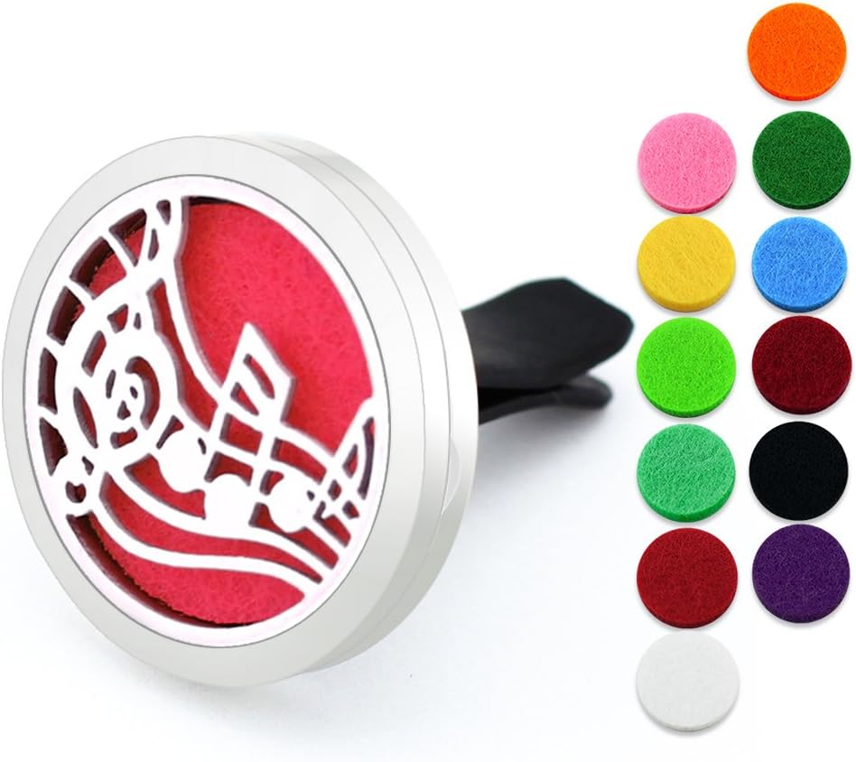 Car Aromatherapy Essential Oil Diffuser Vent Clip 30mm