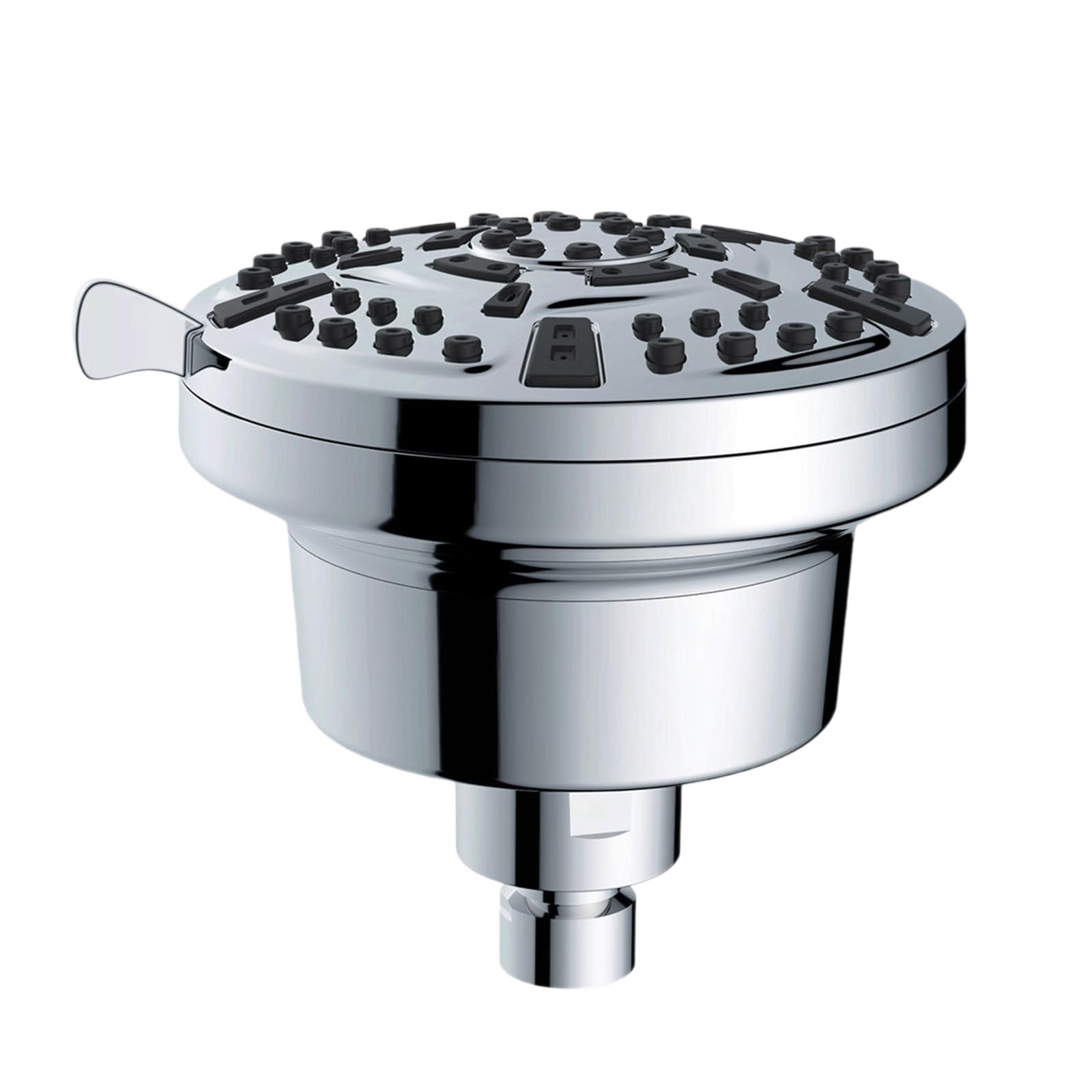 Msioytog Multicolor Filter Showerhead Highly Pressure Water Flows Shower Head Water Softener Showerhead For Health Hairs & Skin Enduring Purifying Filter