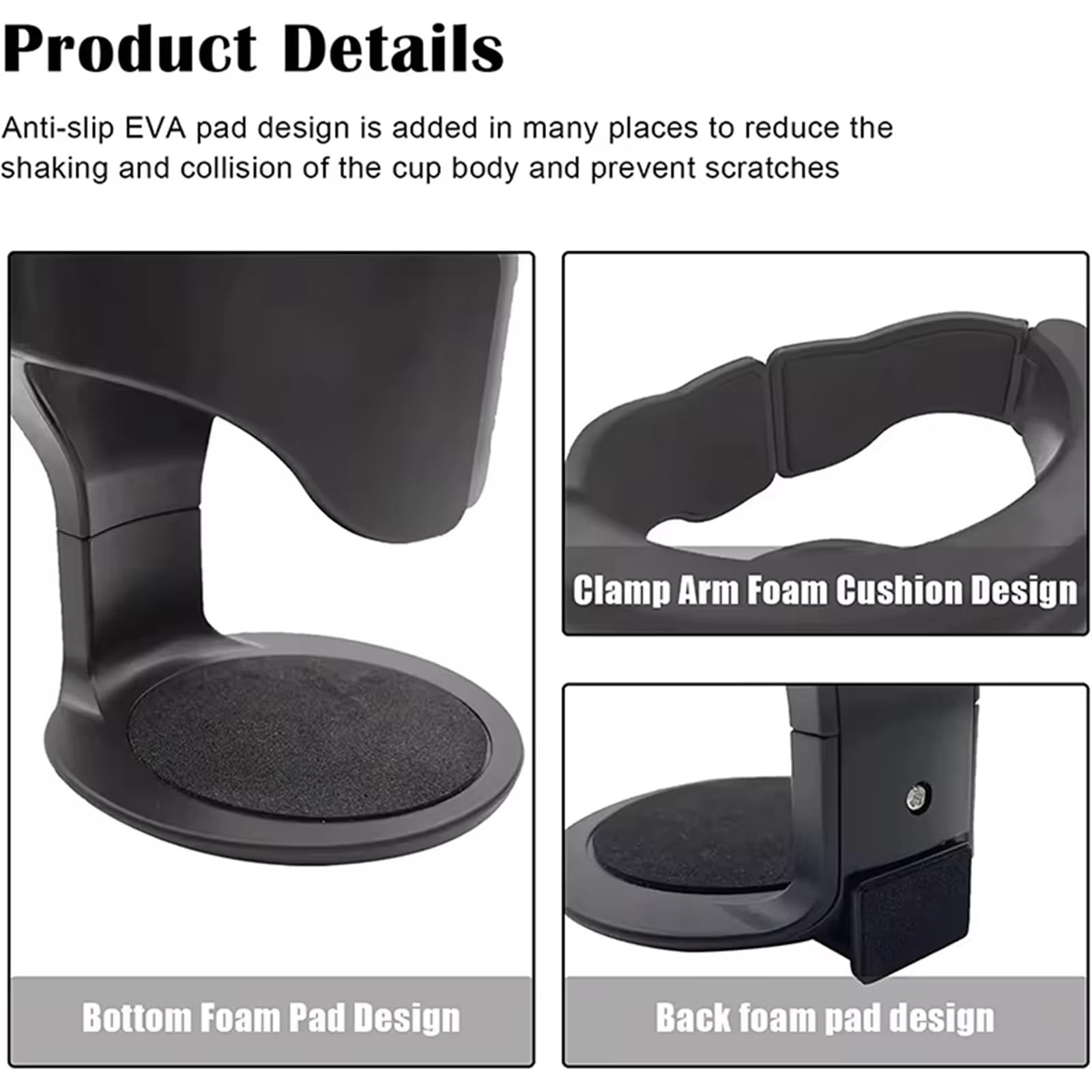 Portavasos Coche Ajustable Compatible Con Mercedes-AMG W203 W206 W220 W205 W211 W212 W201 Portavasos Para Coche Accesorio Para Portabotellas Para Café Con Ventilación