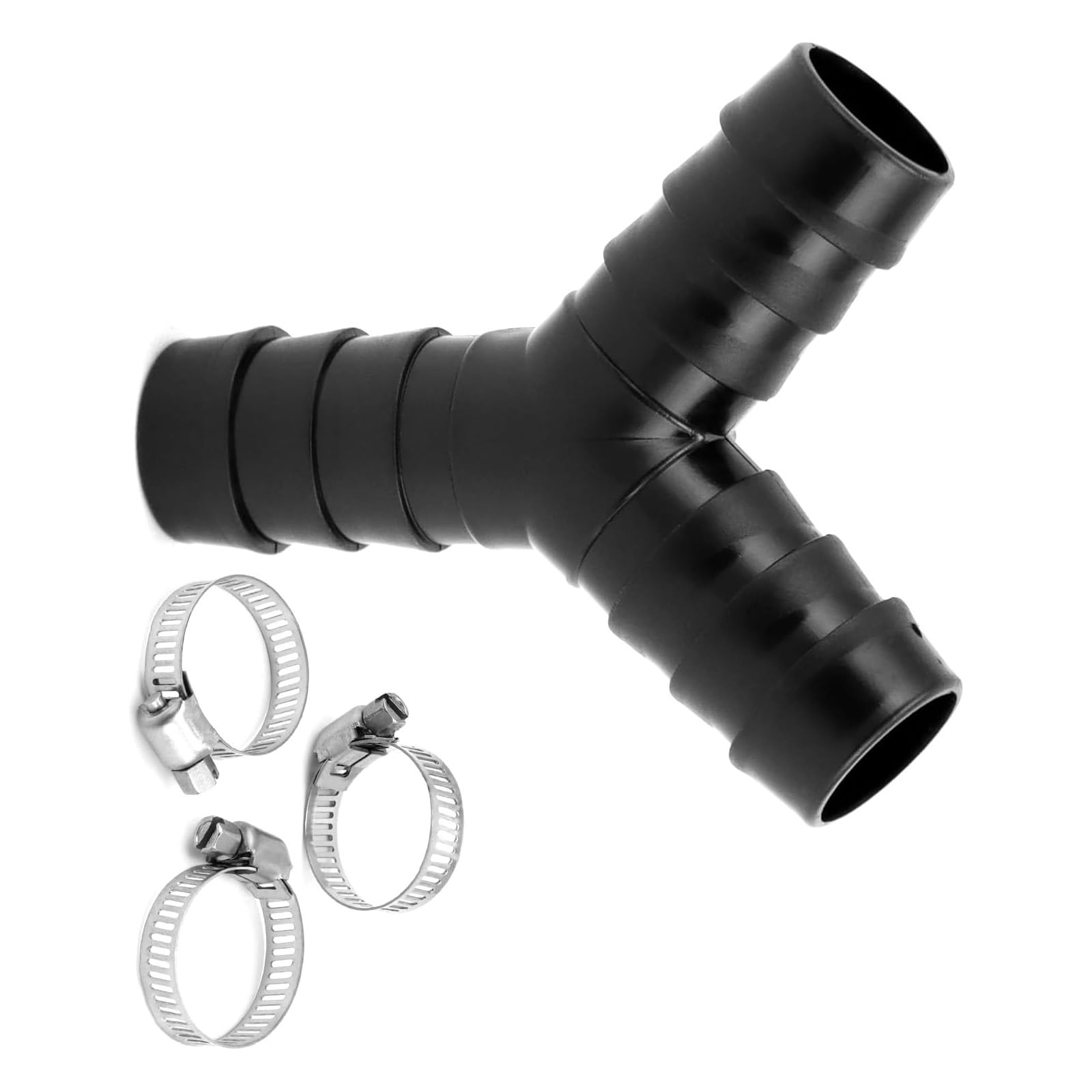 Uqezagpa Y Shaped Drain Splitter Washing Machines Various Outlet Adapter Texture Drain Connector Suitable for Pipes Adjustable Hose Adapter