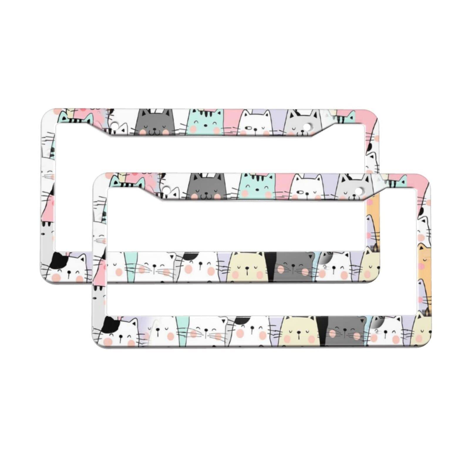 LSU Tigers Plastic License Plate Frame