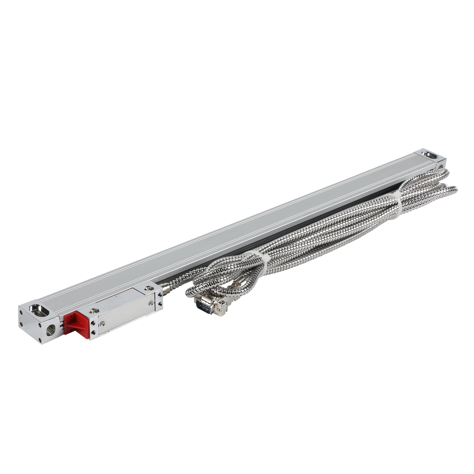 Fadenkreuzsensor, Hochpräziser 0,005-mm-Schlank-Linearmaßstab TTL 50 100 150 200 250 300 350 400 mm 20 x 28 mm Kleiner Linear-Encoder-Gitter-Lineal-Sensor(200mm travel)
