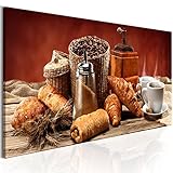 murando - Bilder Küche Kaffee 120x40 cm Vlies Leinwandbild 