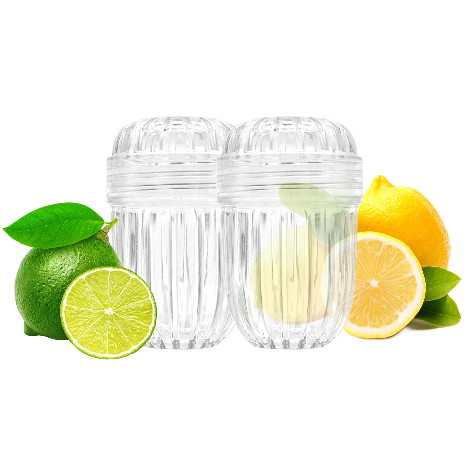 2-Pack Fruit Infuser Inserts for Wide Mouth Water Bottles, Leak-Proof Herb & Tea Strainer, BPA-Free Reusable Diffuser Compatible with 32-40oz Tumblers