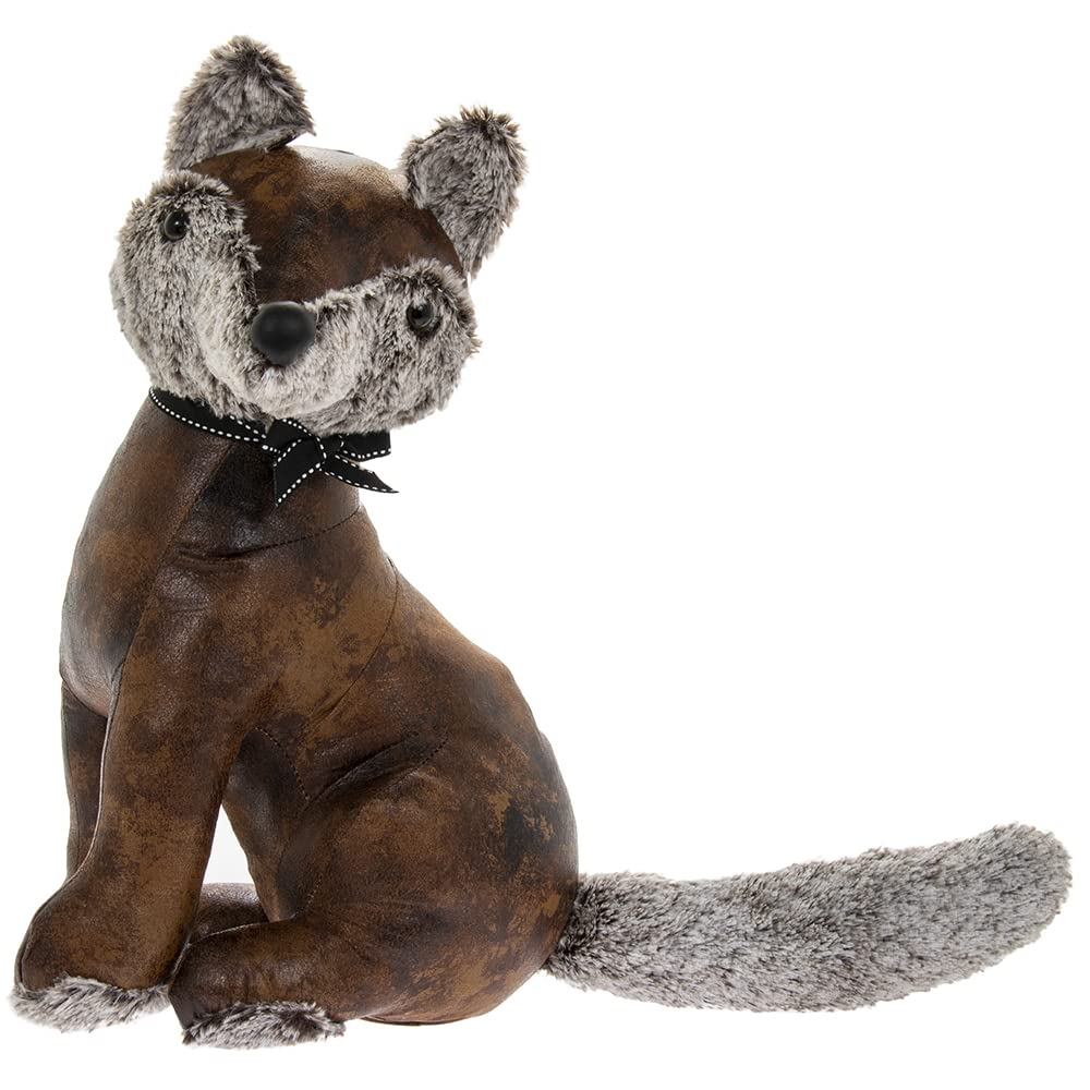 Tamersgifts Fox Doorstop Assorted Doorstop Door Stop Stopper Filled Heavy Doorstop Faux Leather Novelty Wedge (Fox Doorstop)