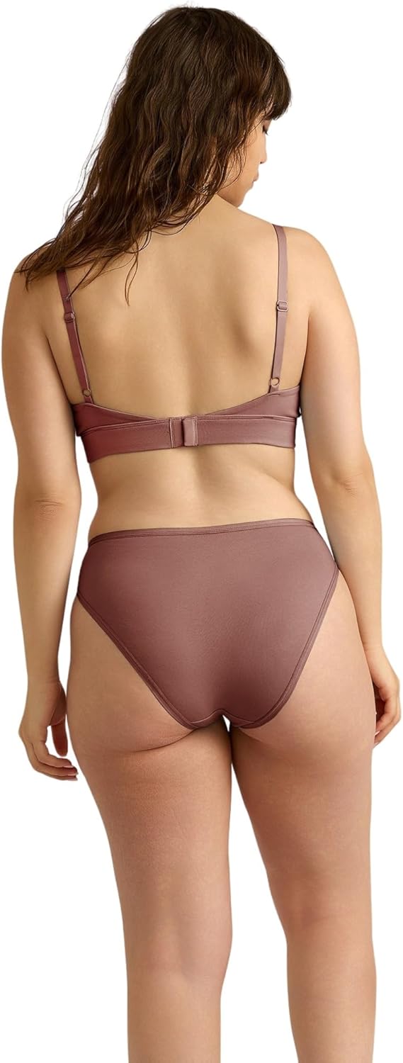 Organic Basics Womens Flex Cotton Triangle Bralette - Image 2