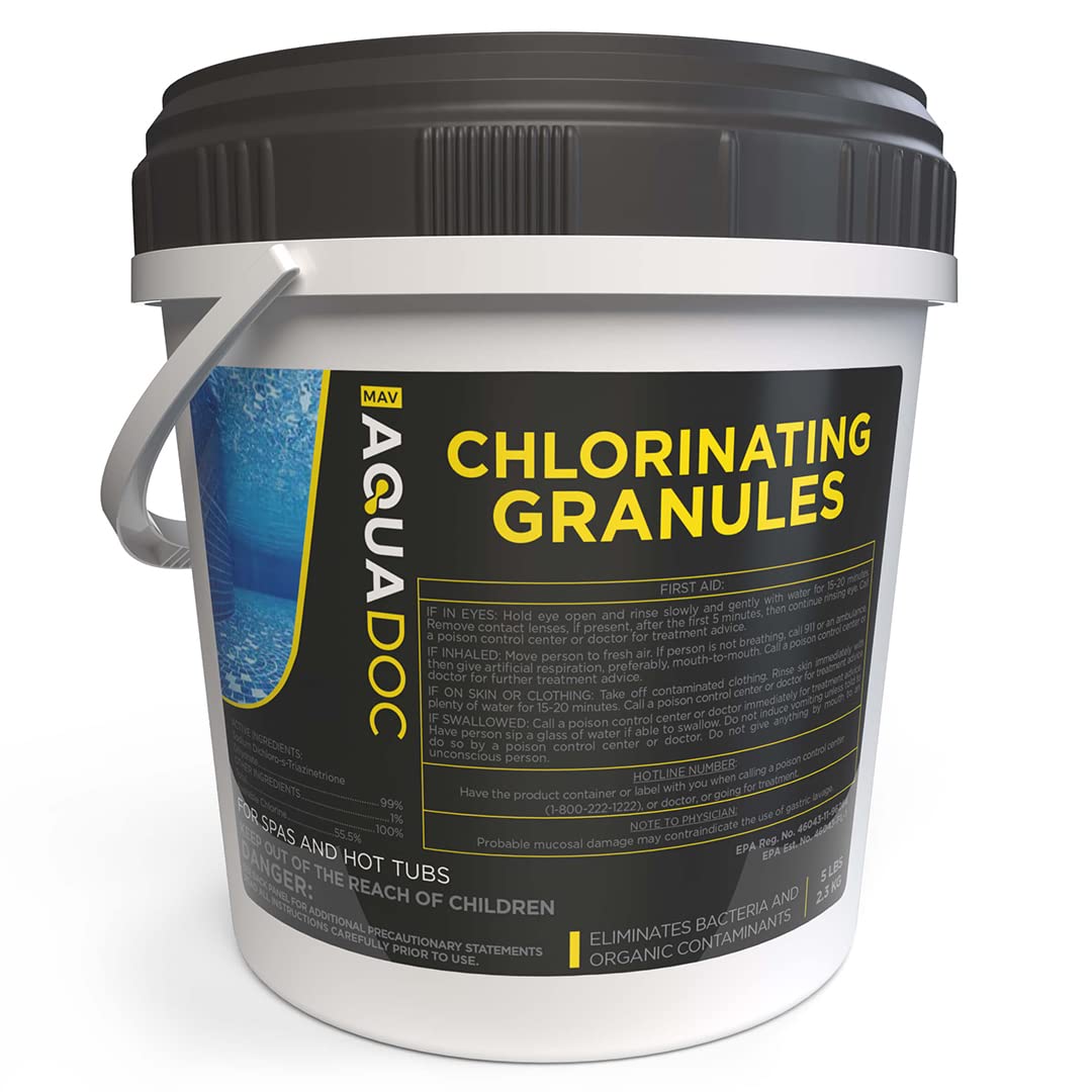 Buy AquaDoc Spa Chlorine Granules for Hot tub Spa Sanitizing