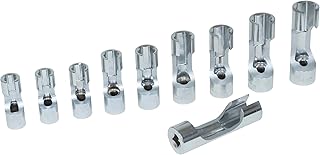 Lisle 12030 Professional 10-Piece Flare Nut Socket Set