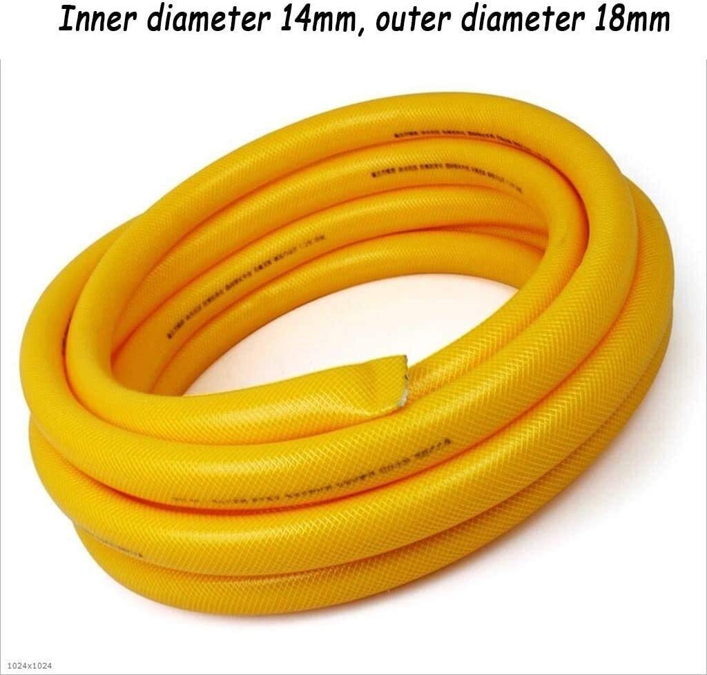 MU Manguera de Jardín Contra Torsión a Prueba de Explosiones Manguera de Jardín, Anticongelante de Agua de Pvc Tubería Flexible Anti-Envejecimiento Del Tubo de Riego Al Aire Libre de Interior,20M