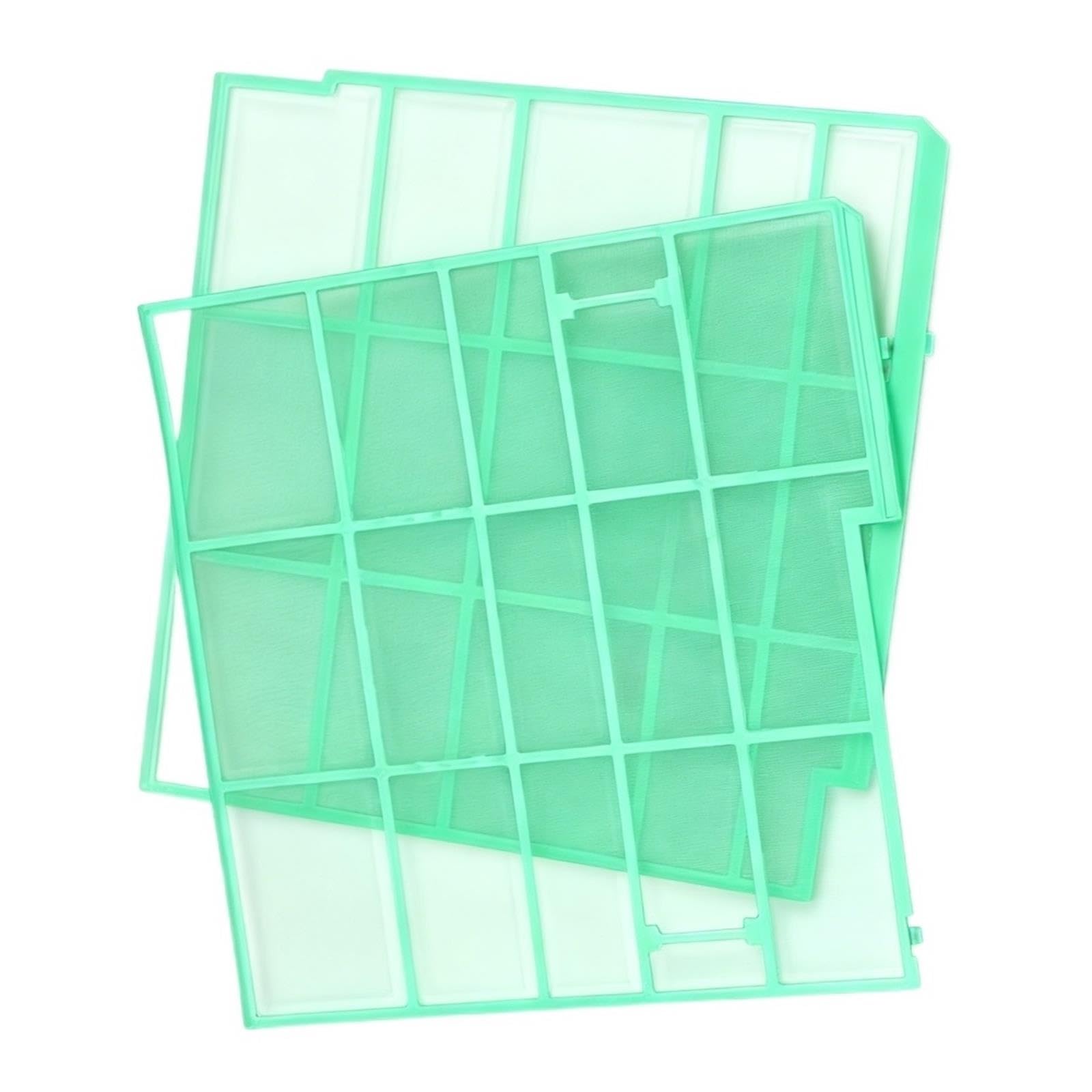 1 Set Di Filtri Antipolvere Sinistro E Destro, Compatibili Con Gree, Filtro Antipolvere Del Condizionatore D'aria - Rete A Prova Di 35 Cm X 37,2 Cm Parti Del Filtro AC Lavabili