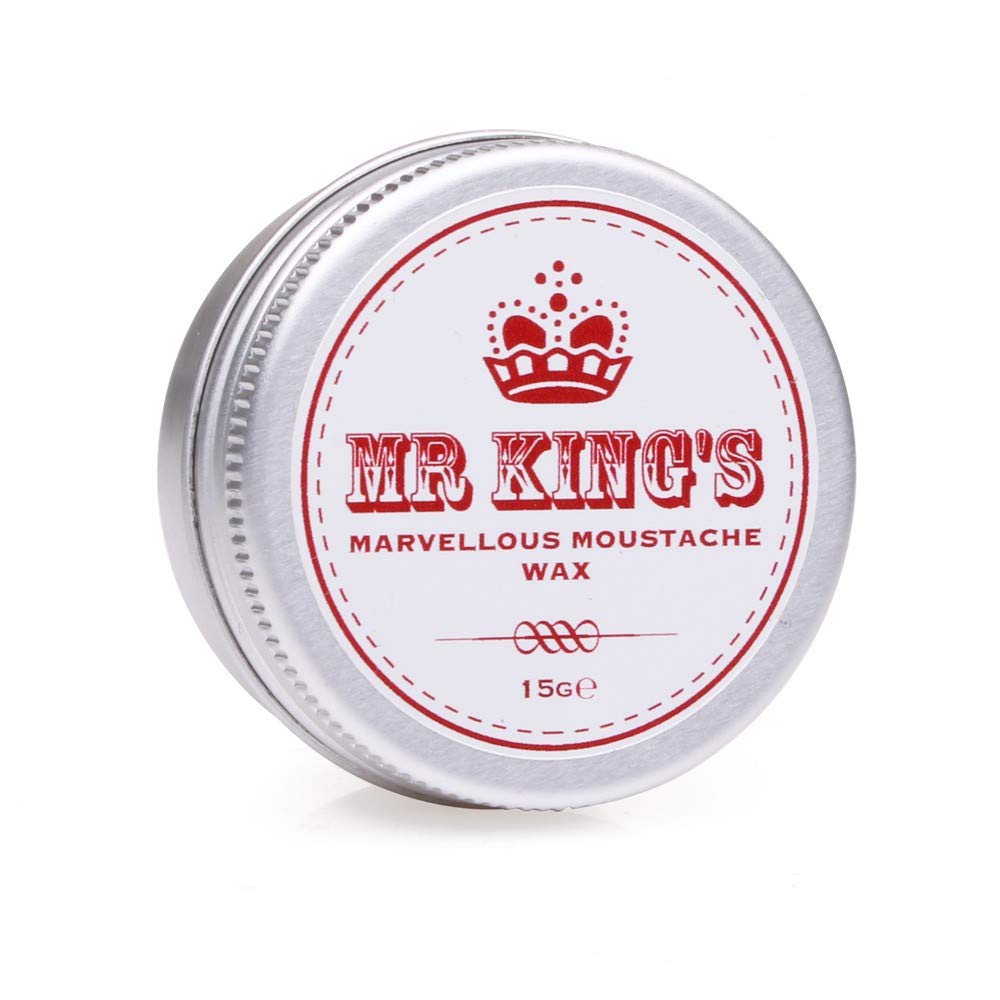 Marvellous Moustache Wax (15g) by Mr King's