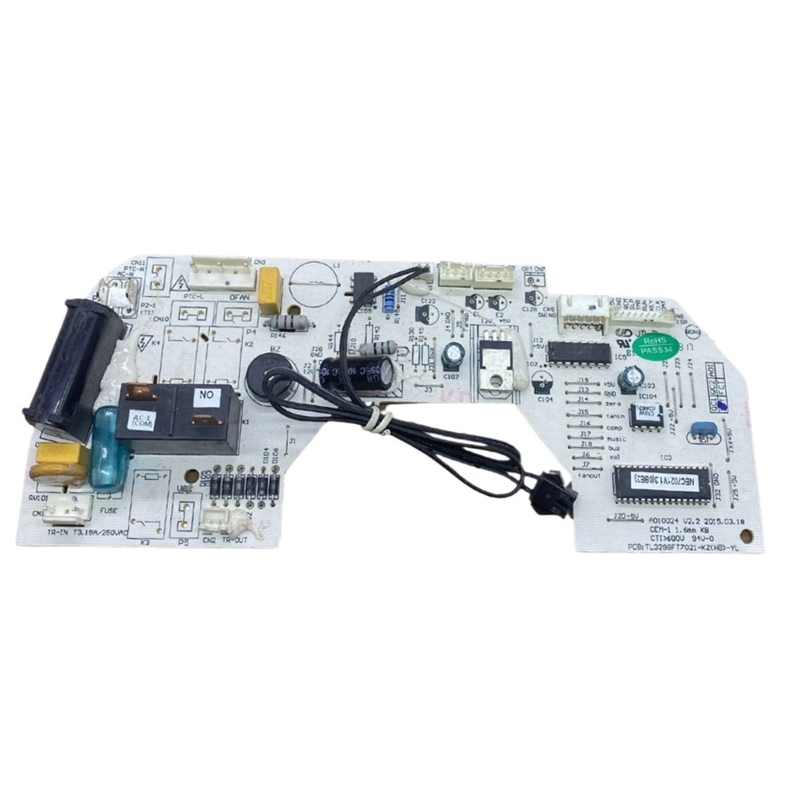 Riswekfw Cool Used For Air Conditioning Computer Motherboard Pcbtl32ggft7021-Kz(Hb)-Yl Pcbtl32ggft9189-Kz(Hb)-Yl(Cool)