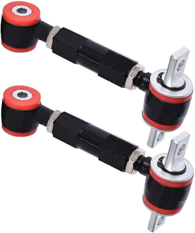 Kit de braços reguláveis de cambagem da suspensão traseira Silscvtt para Honda Civic e Acura Integra – Par esquerdo e direito