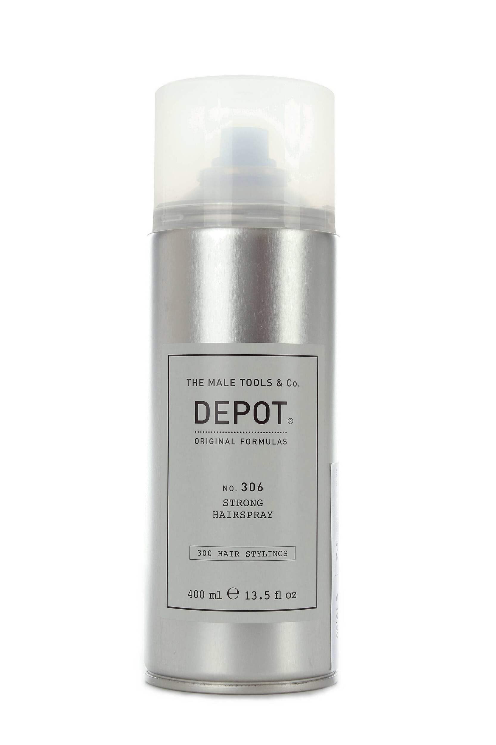 DEPOT NR 306 STRONG HAIRSPRAY LAK WOLUMIZACJNY MOCNY 400 ML