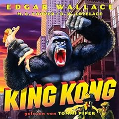 King Kong Audiolibro Por Edgar Wallace arte de portada