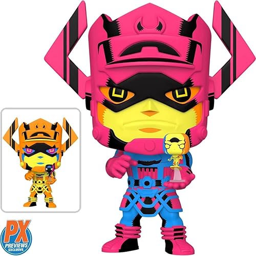 Miniatura 2 de Funko Pop! Jumbo: Cuatro Fantásticos - Galactus The Lifebringer con The Fallen One 10" (Chase) Vistas previas exclusivas
