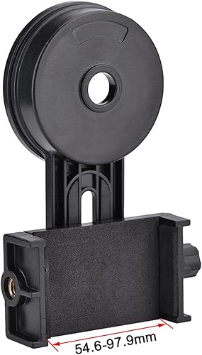 Miniatura 5 de Kuuleyn Soporte de teléfono para telescopio, Adaptador de teléfono binocular, Soporte de teléfono para telescopio universal, Adaptador de cámara de