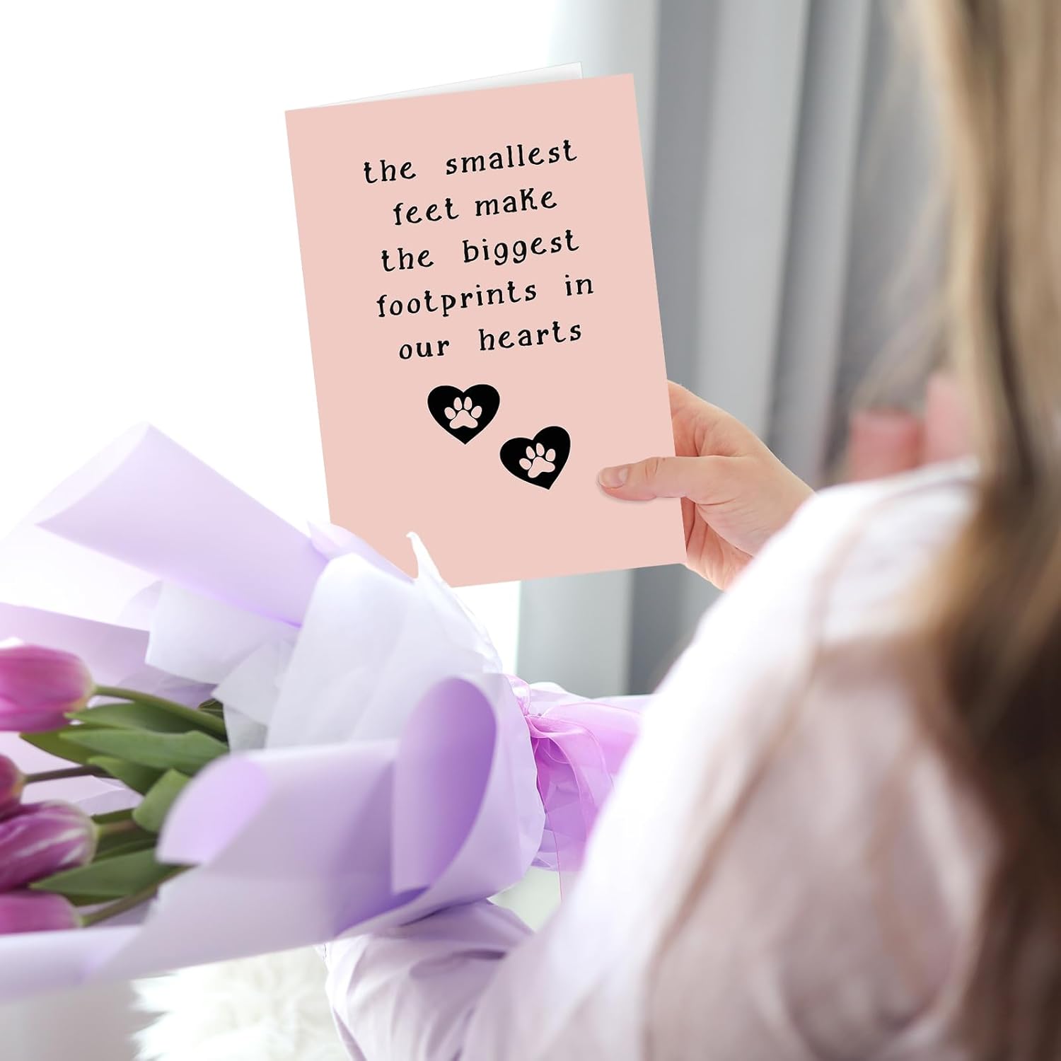 Loss Sympathy Card for Pet Owner, Dog or Cat Loss Card for Women Men, Pet Mourning Bereavement Cards for Family Friends, Condolence Cards for Him Her - Image 6