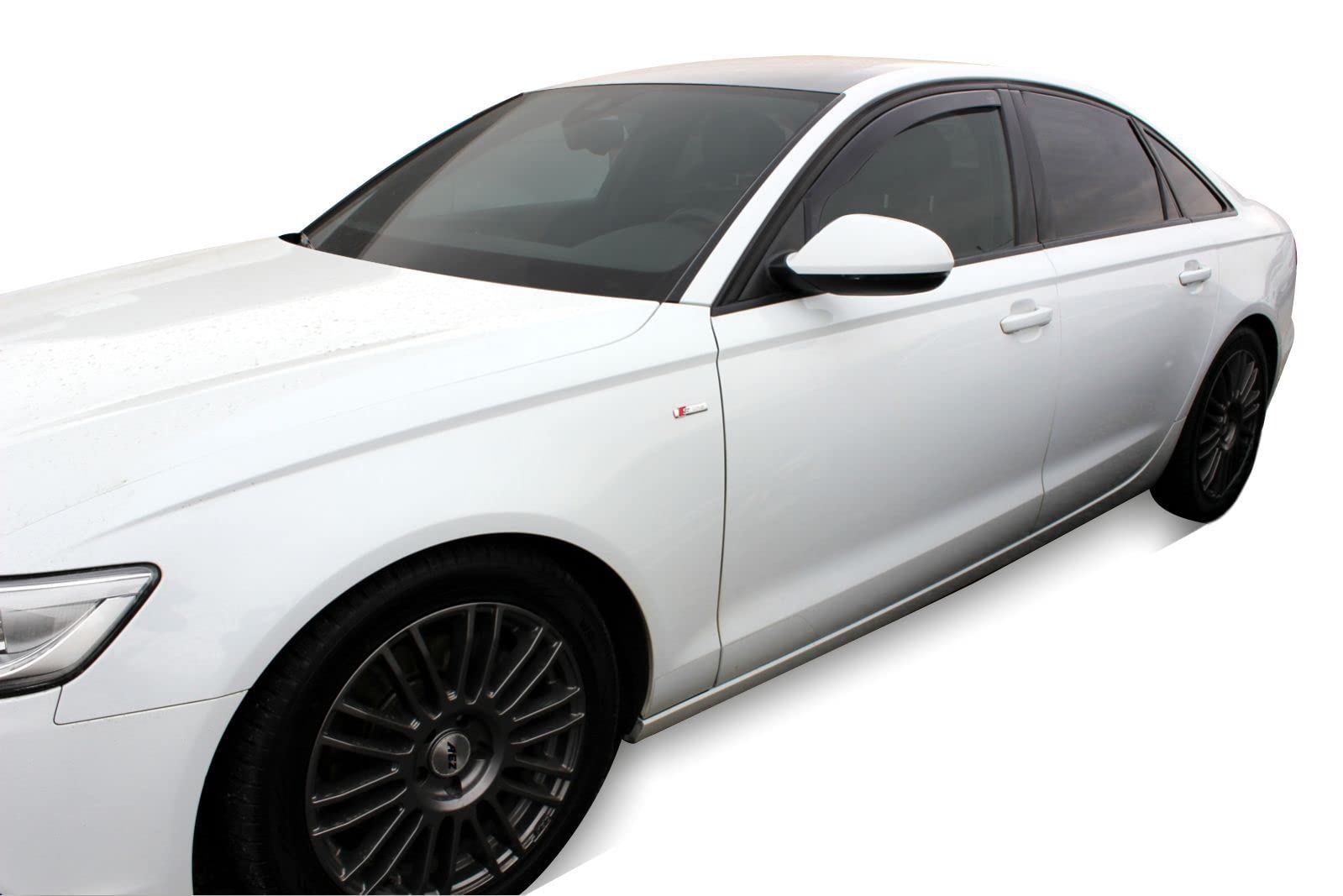 J&J AUTOMOTIVE HEKO Windabweiser für Audi A6 C7 4/5-Türer 2011-2018, 2tlg