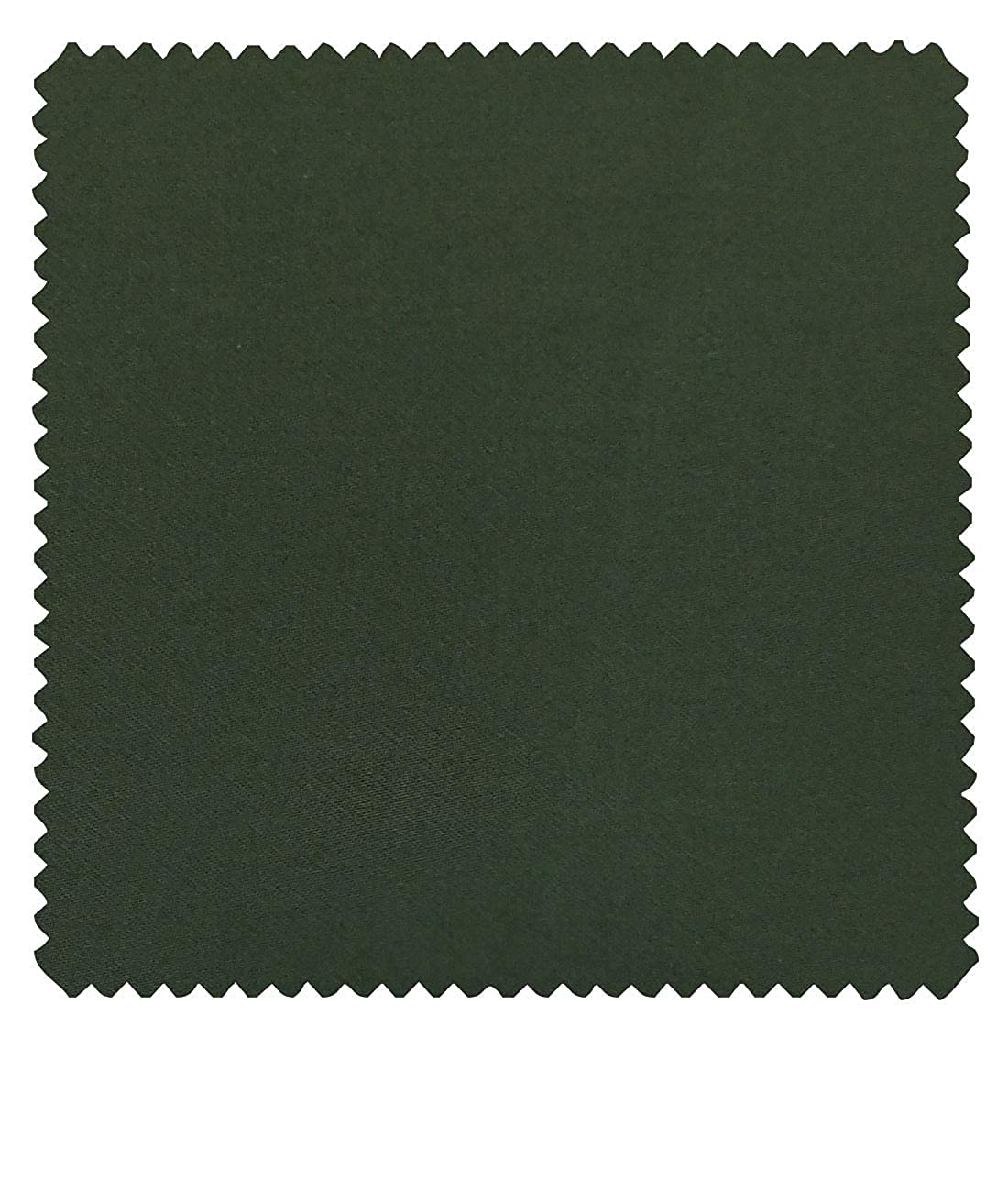 Men's 100% Cotton Unstitched Trouser Fabric (GREEN; 1.5 m in 58-inch Width)-image-1