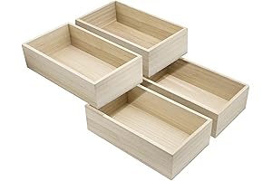 Sorbus Wooden Storage Containers: Tidy Up in Style