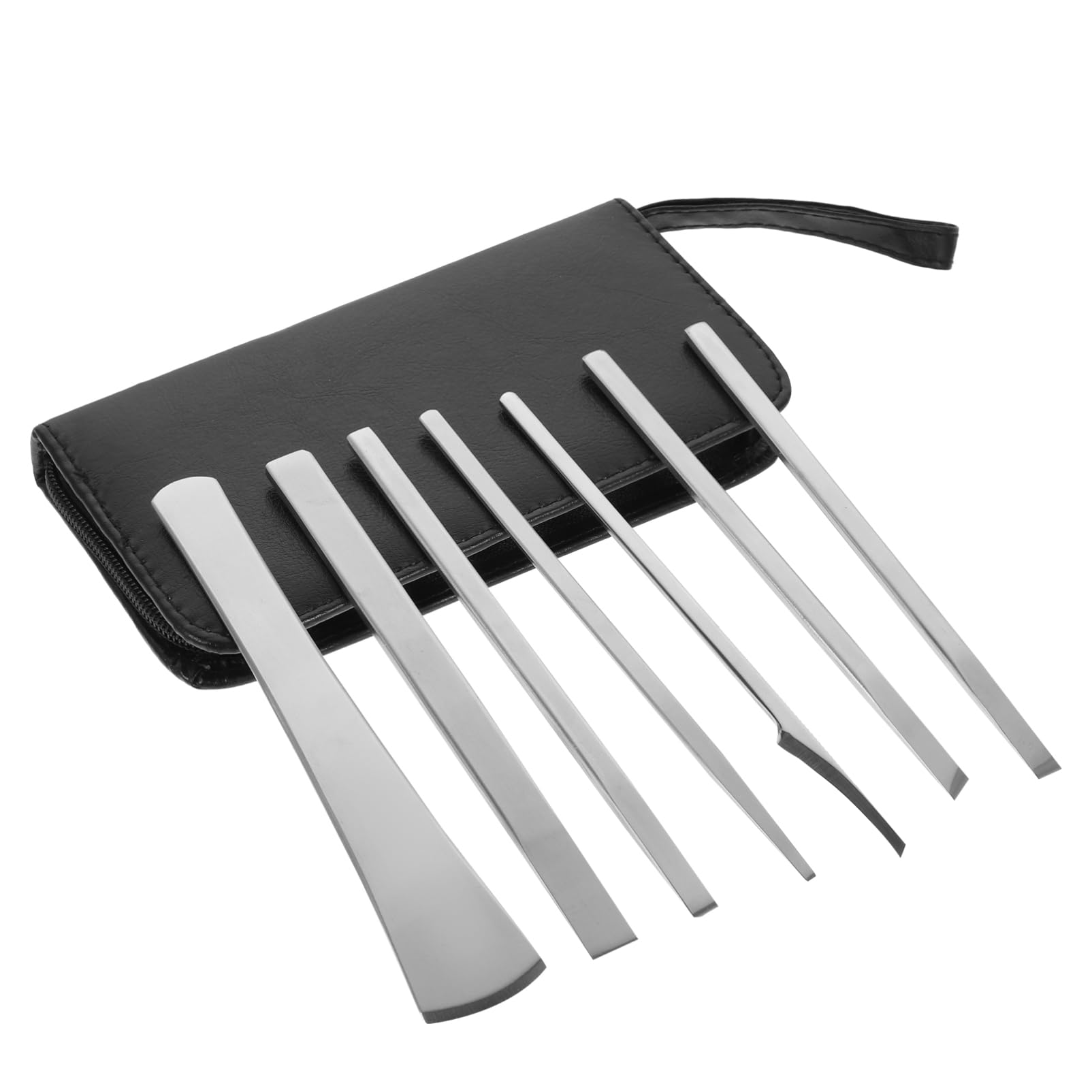 Juego de 7 Cuchillos de Pedicura para Retirar Piel Muerta y Callos, Acero de Alto Manganeso, para Uso Profesional y Familiar