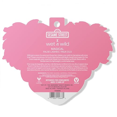 Miniatura 3 de wet n wild x Plaza Sésamo, pestañas postizas mágicas