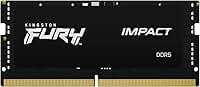 Módulo único de memória para laptop Kingston Fury Impact 16GB 5600MT/s DDR5 CL40 | Baixo consumo de energia | Intel XMP 3.0 | Plug N Play | KF556S40IB-16