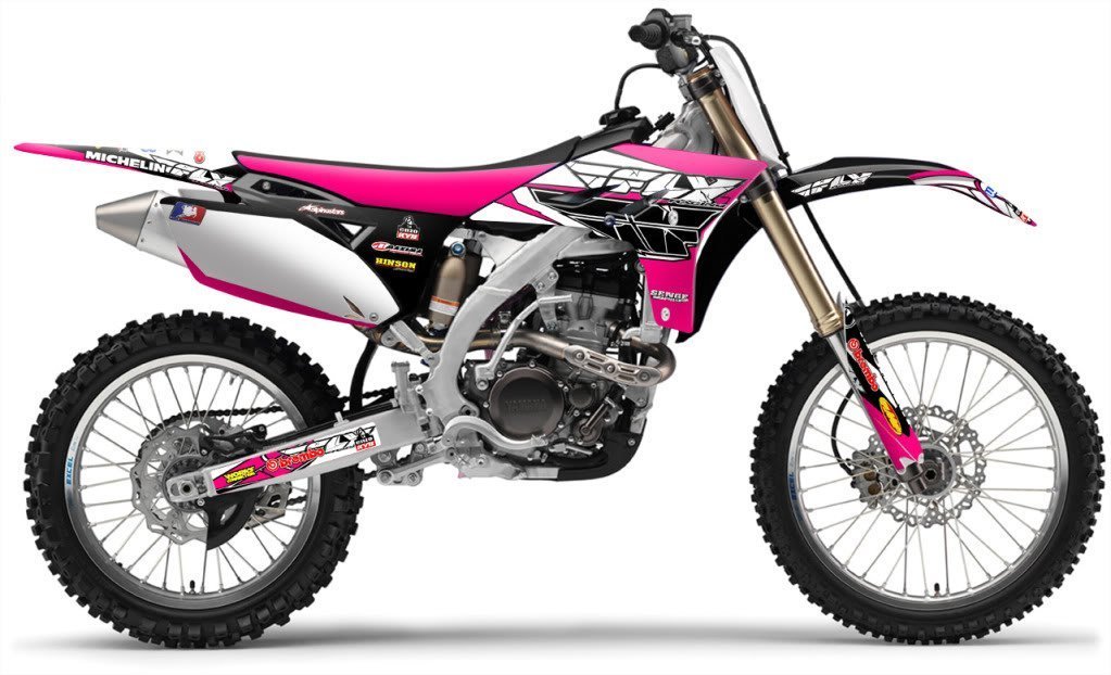 Amazon.com: 2007-2014 WR 250 F 13 FLY Pink Complete Kit Compatible