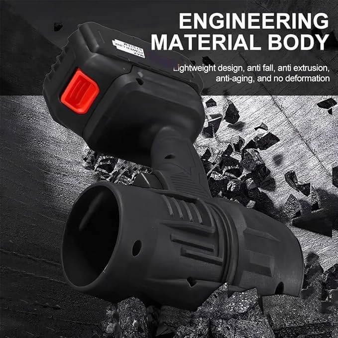 Electric Cordless Leaf Blower, Handheld Leaf Blower, Turbo Jet Wind Lightweight Leaf Blowers for Patio Cleaning, Lawn Care, Car Dryer Blowing Leaves and Dust, Tool Case Included - Image 3