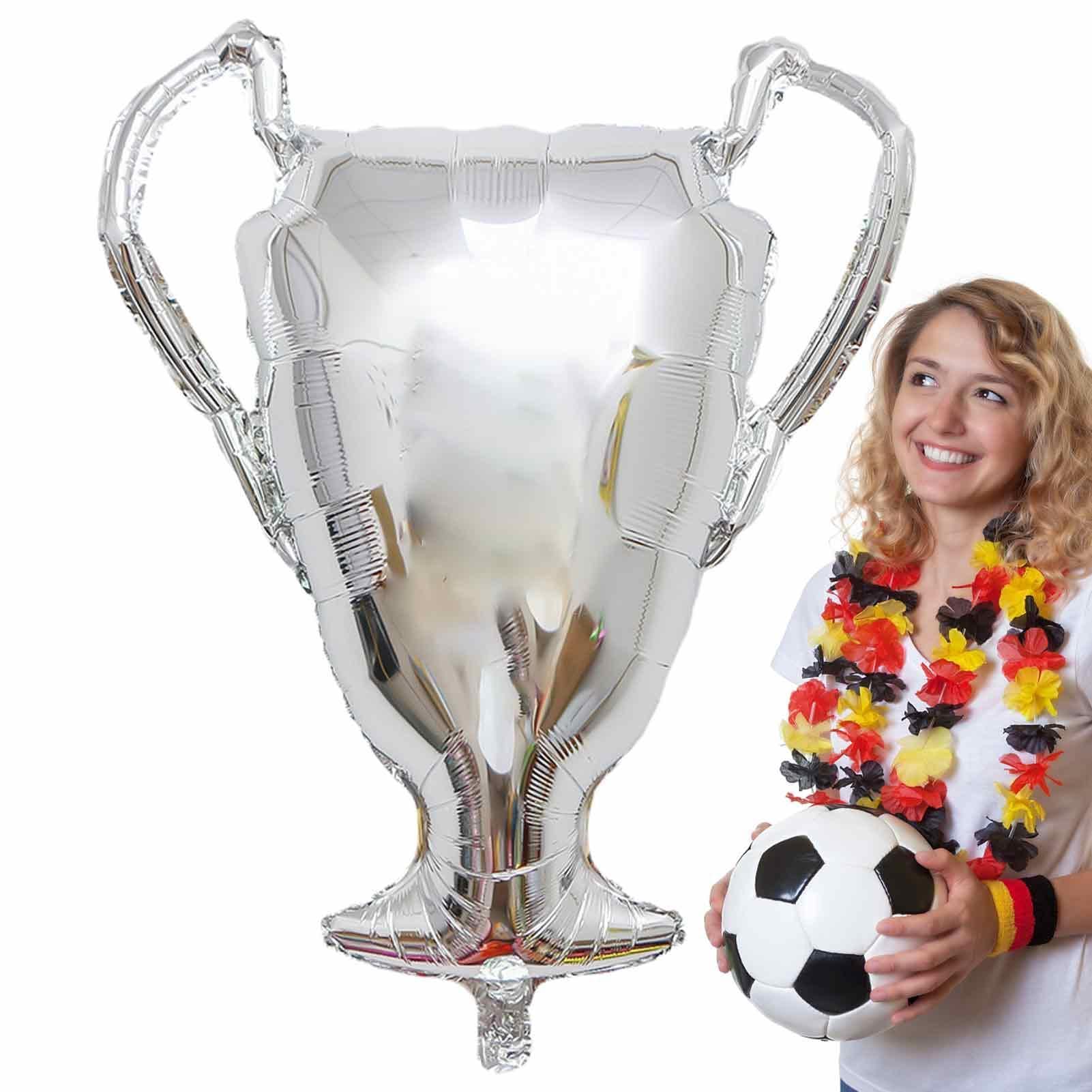 50 Stück Champions-Trophäenballons: Luftballon, Sportbälle der ersten | Folienballons der Trophäe, The Field Folienballons